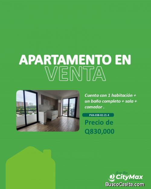 En venta Apartamento-Pent House en zona 14