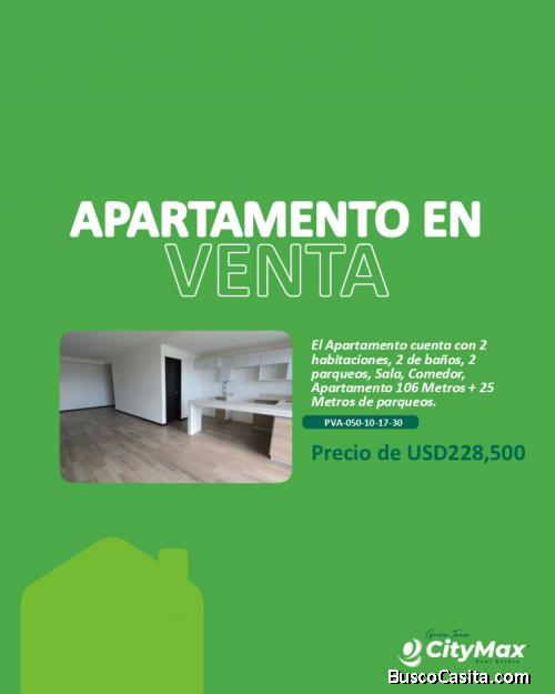 En Venta Apartamento en Zona 14 Guatemala