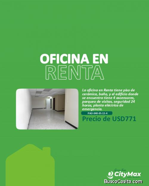 En Renta Oficina en Zona 10 Guatemala