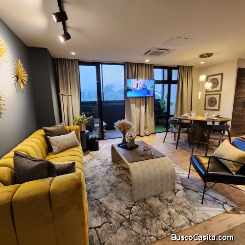 LUJOSO APARTAMENTO NUEVO DE VENTA EN VISTA HERMOSA II ZONA 15.