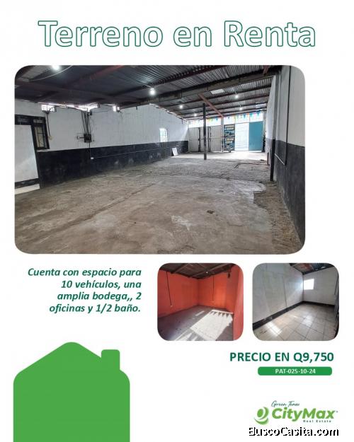 Renta Terreno Comercial sobre boulevard Villa Hermosa