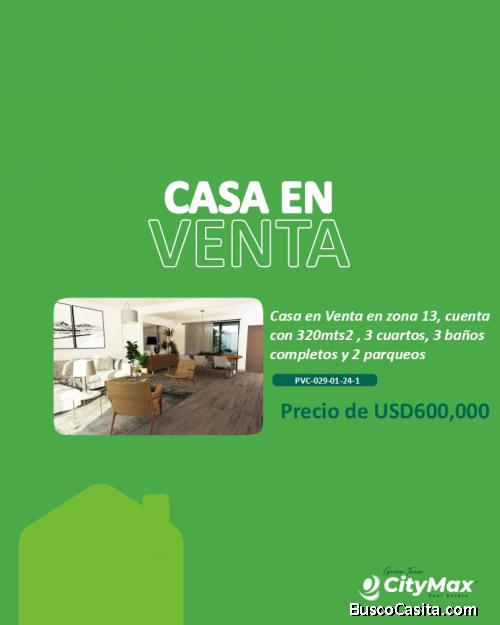Casa en venta en Zona 13 Elgin Guatemala