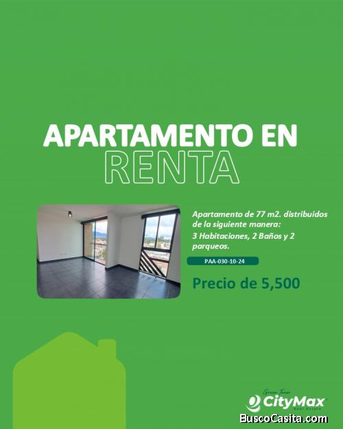 En Renta Apartamento zona 11 Mariscal Guatemala