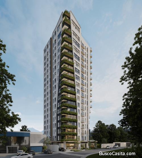 APARTAMENTO EN CONSTRUCCIÓN DE VENTA EN ZONA 15 GUATEMALA.