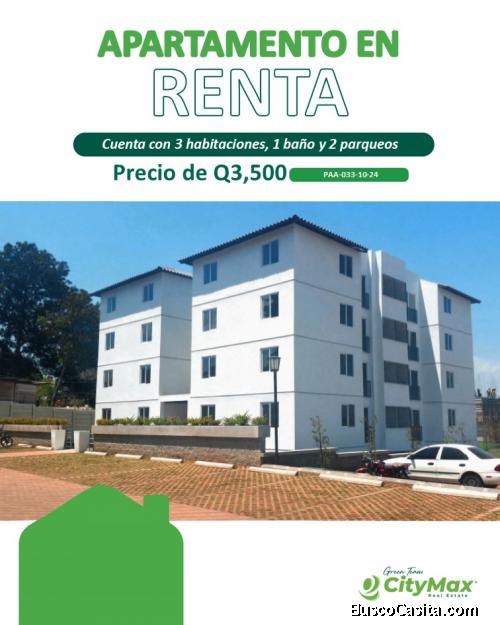 Apartamento En Renta Villas Granada Santa Catarina Pinula