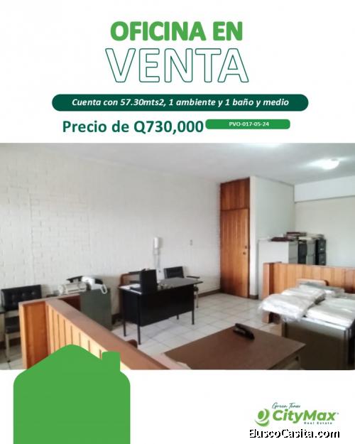 Oficina en Venta en Condominio Reforma Zona 9