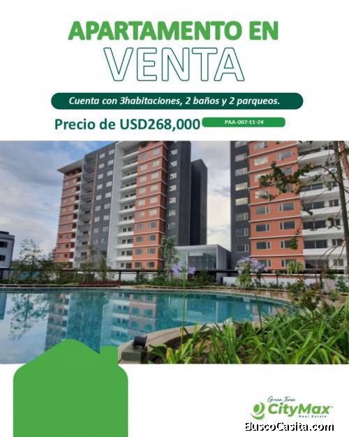 Apartamento en venta Edificio Segueria zona 14