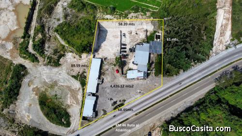Renta de Terreno Comercial en El Progreso