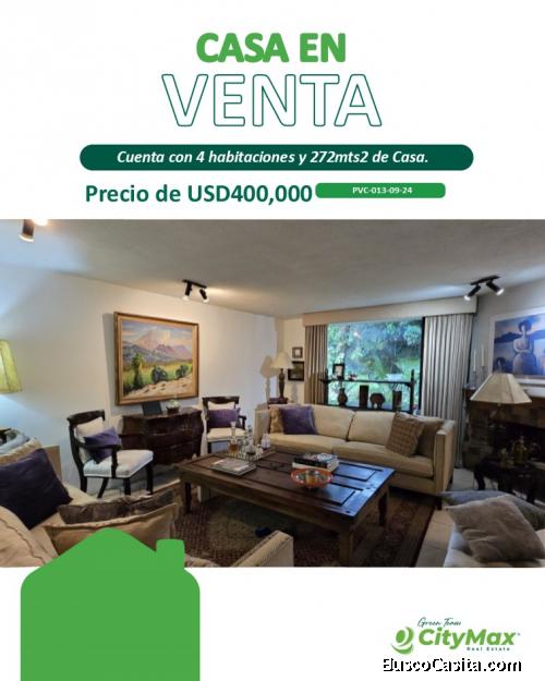 Casa en Venta Zona 10 Guatemala