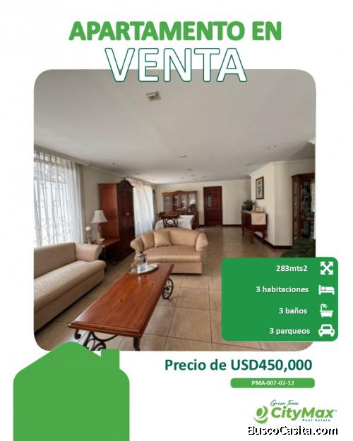 Venta Apartamento edificio zona 15 Guatemala