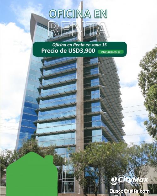 Hermosa Oficina en Renta en Ciudad de Guatemala