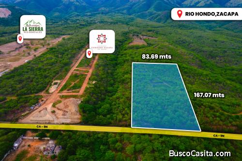 En Renta Terreno Comercial Rio Hondo Zacapa