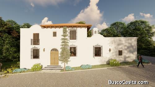 VENTA CASA EN RESIDENCIAL BELLA VISTA, ANTIGUA GUATEMALA