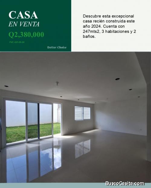 Casa en Venta en condominio en Zona 16