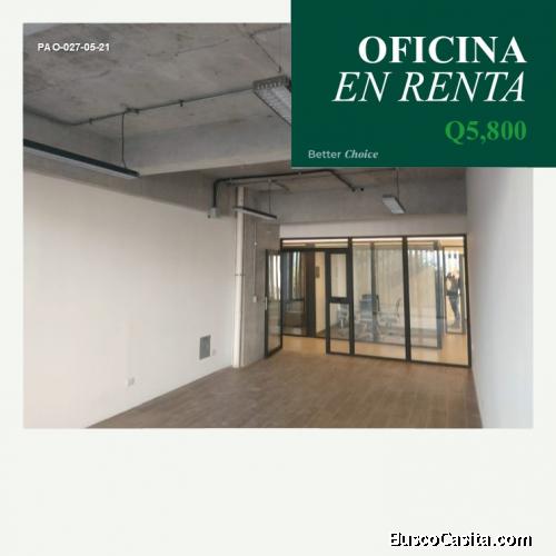 Oficina en Renta en zona 4 Guatemala