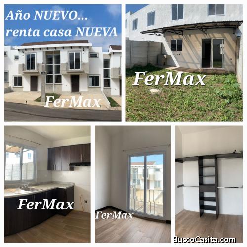 Alquilo casa NUEVA en San José Pinula 