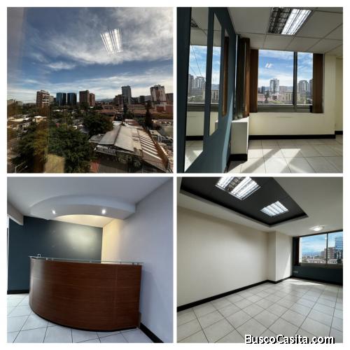 Venta de Oficina en Zona 10 Venta y Renta. Ciudad de Guatemala, Frente Edificio Avía.
