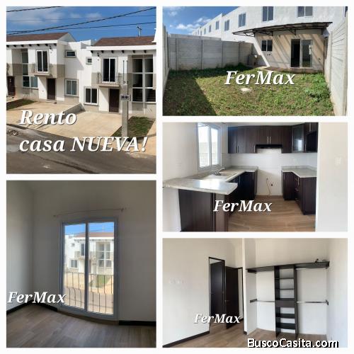 Alquilo casa NUEVA en San José Pinula 