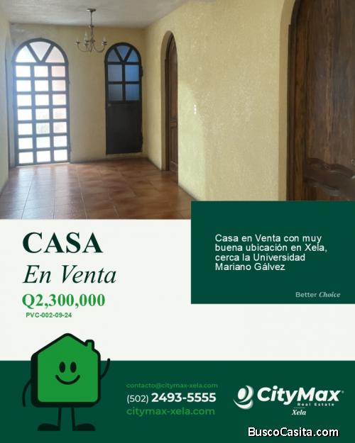 Casa en Venta en Xela Quetzaltenango