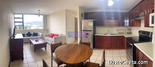 Apartamento Amoblado en Alquiler Zona 14, 2 Habitaciones, 70 m2, US$900