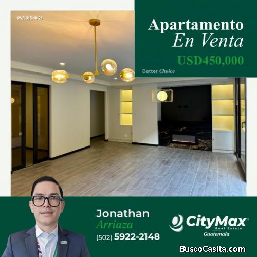 Apartamento con Jardín En Zona 10 Guatemala