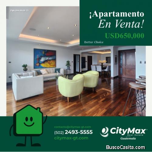 Lujoso Apartamento en Venta en Guatemala