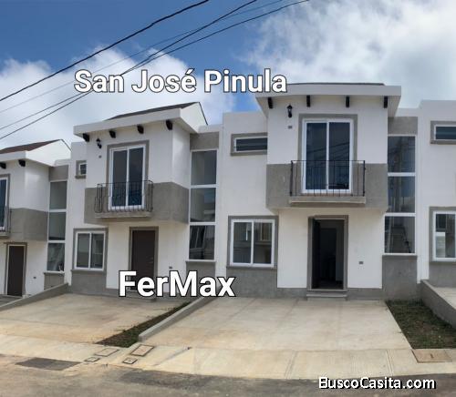 Se alquila casa NUEVA en San José Pinula 