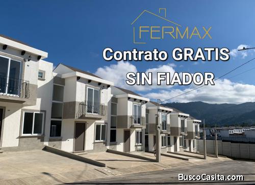 Alquilo SIN FIADOR,  Contrato GRATIS,  EN San José Pinula 