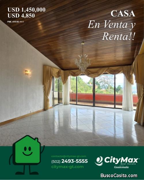 Hermosa casa en venta en Ciudad Guatemala
