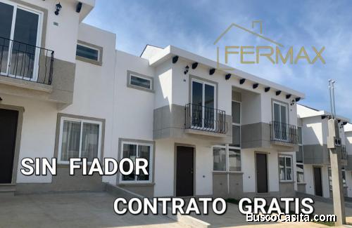 Alquilo casa NUEVA,  con Estufa y Refrigerador en San José Pinula 