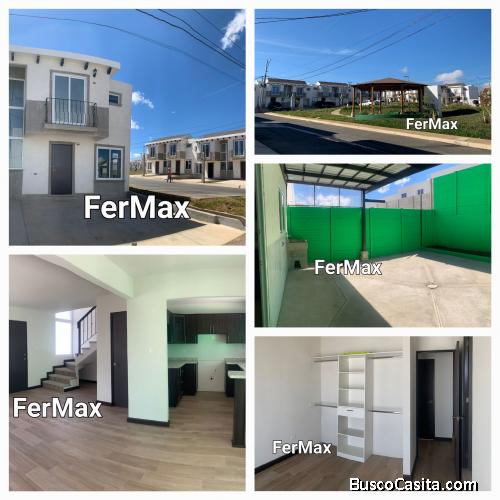 Alquilo casa NUEVA en San José Pinula.  CONTRATO GRATIS 