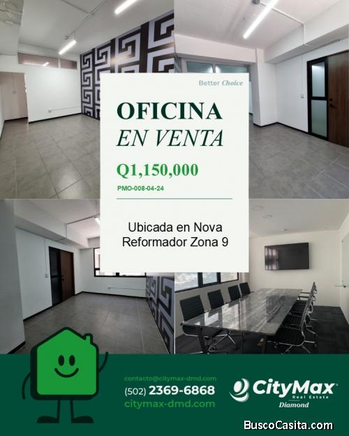 Oficina en venta en Nova Reformador zona 9
