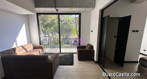 Apartamento Amoblado en Alquiler Zona 10, 50 m2, US$1,000