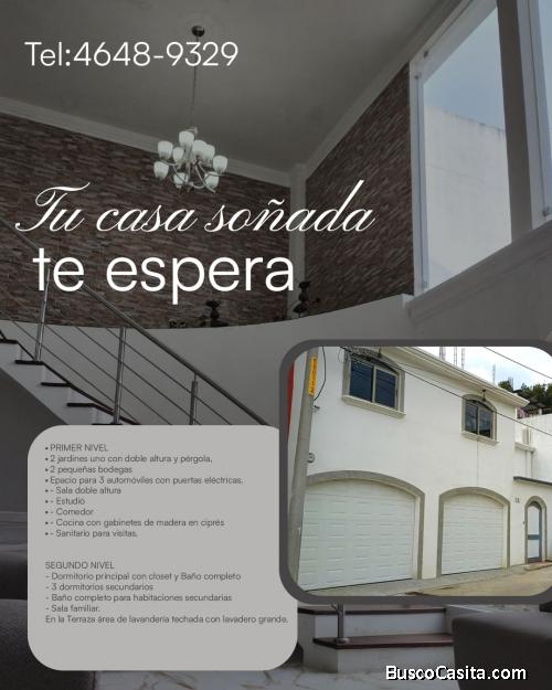 Vendo hermosa casa en milpas altas ubicada en residencial