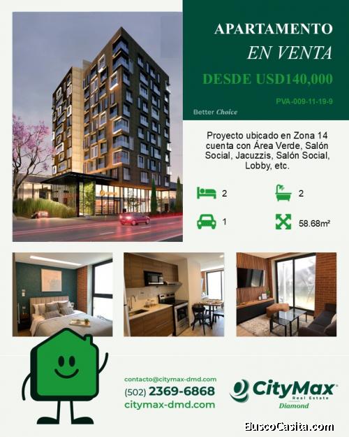 Apartamento en Construcción en Venta en Zona 14