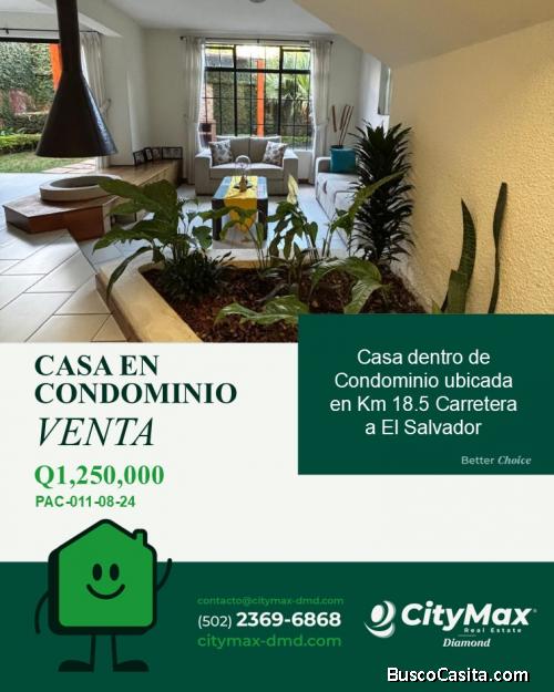 Casa en Venta en Km 18.5 Carretera a El Salvador