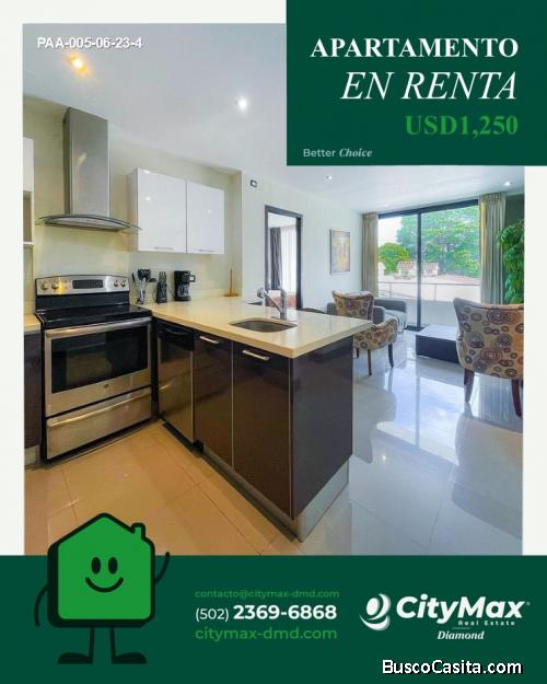 Apartamento Amueblado en Renta zona 15 Vista Hermosa 1