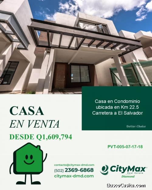 Casa en Venta en Km 22.5 Carretera a El Salvador