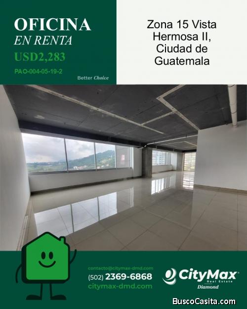 Oficina en Renta en Zona 15 Vista Hermosa II