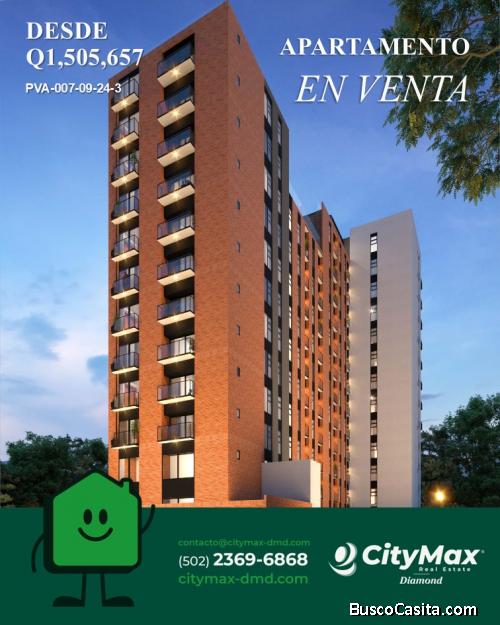 Apartamento en Pre-Venta en Zona 10 Ciudad Vieja