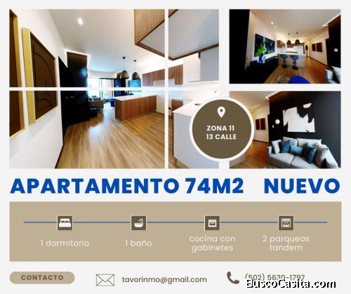 Apartamento nuevo zona 11 sobre 13 calle