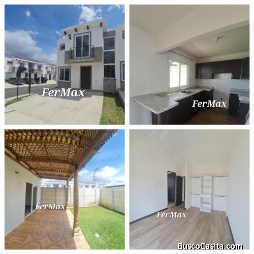 Alquilo casa en San José Pinula,  linda pérgola 