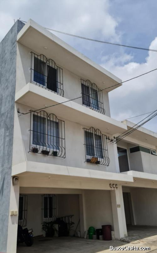 Alquilo apartamento en San José Pinula, dentro de garita,  en 2do NIVEL 