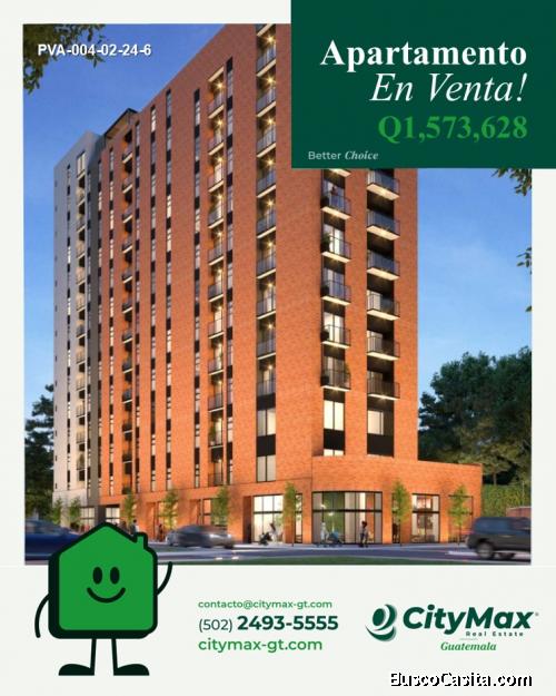 Apartamento en Venta en Zona 10 Ciudad Vieja Guatemala