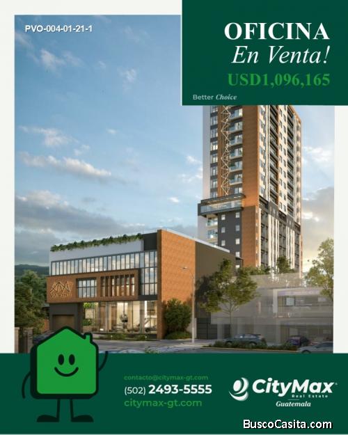 Oficina en Venta en la Zona 10 de la 20 Calle