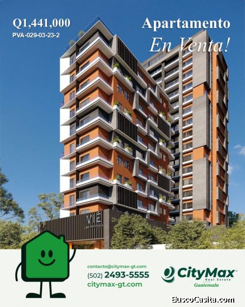 Apartamento en Zona 10 Próceres en Venta