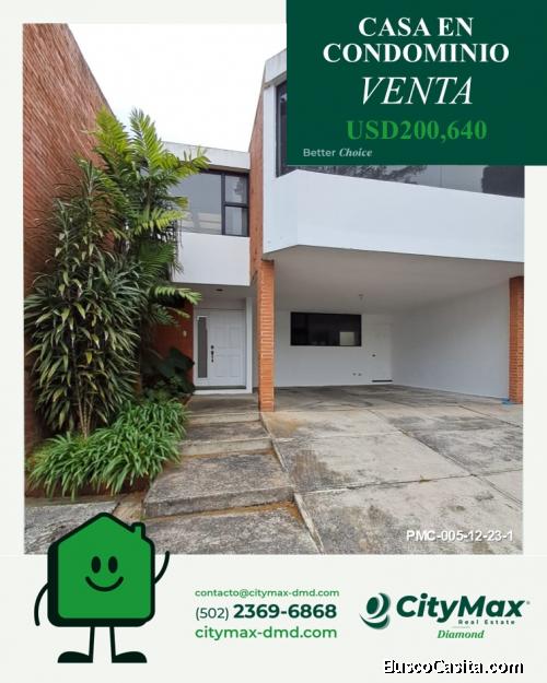 Casa tipo Townhouse en Venta en Condominio Residencial Km 17.5 Carretera a El Salvador