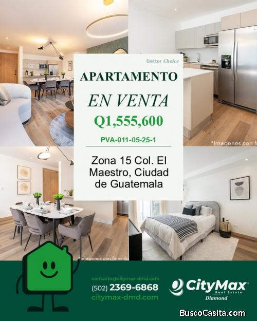 Apartamento en Venta en Colonia El Maestro Zona 15 Guatemala