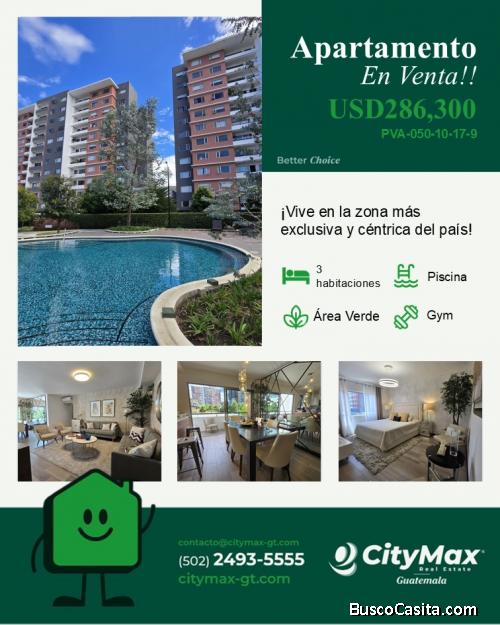 En venta Apartamento de lujo en la Zona 14