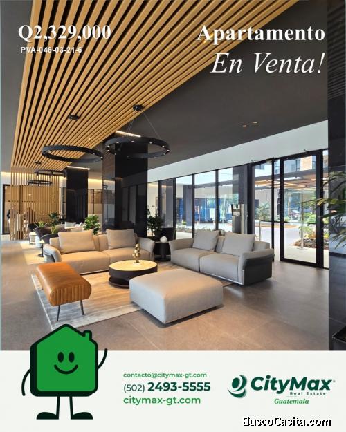  Apartamento en venta en zona 14 Las Américas